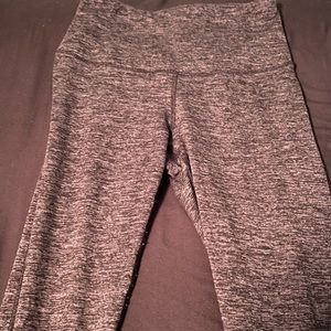 Gray gym leggings